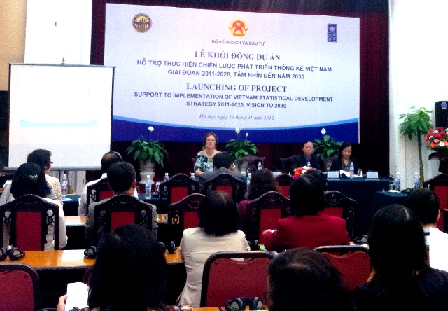 Launching project supporting implementation of Vietnam’s statistical development strategy